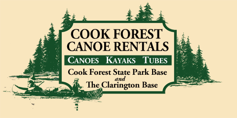 Cook Forest Canoe Rental logo